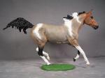 resin model horse painted